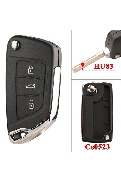 choice2 صندوق السيارة 3B Hu83 Ce0523 jingyuqin لسيارات بيجو 107، 207، 307، 40...