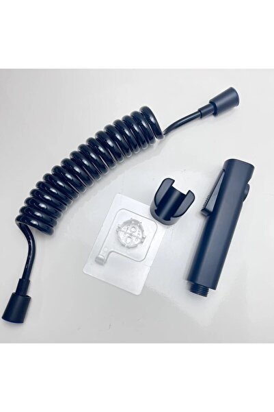 choice2 طقم بخاخ بيديه للمرحاض من باوكيمو، أسود اللون، مصنوع من مادة ABS، مزو...