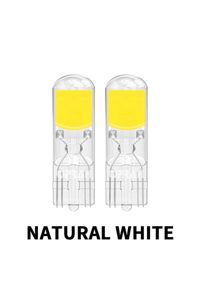 Choice7 مصابيح LED بيضاء طبيعية T10 عدد 2، مصابيح قراءة T10 W5W 194 T15 W16W،...