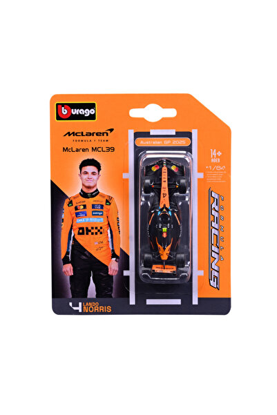 Choice3 MCL39-4 Bburago 1:64 2025 SF25 #16 RB21 #1 F1 Alloy Car Model W16 MCL...
