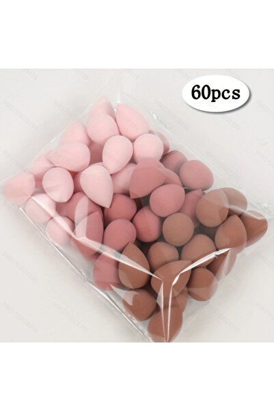 Choice7 ٦٠ قطعة - ألوان متنوعة - وردي - 3/20/60 قطعة - إسفنجة صغيرة محمولة قا...