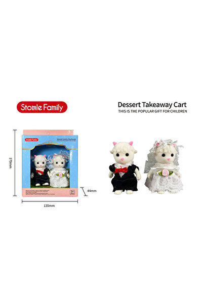 Choice7 H10 Simulation Forest Rabbit Family DIY Playset Mini Rabbit Bear Figu...