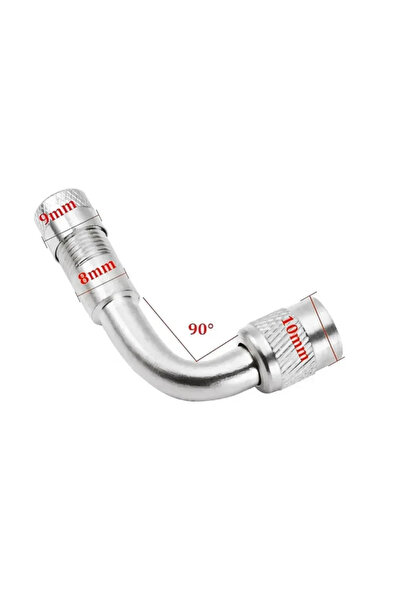 Choice10 1pcs Silver-90 45 90 135 For Motorcycle Truck Car Moto Bike Degree A...