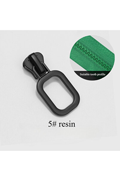 Choice3 10 قطع من السحابات السوداء، 3 مقاسات (3، 5، 8)، مصنوعة من النايلون وا...