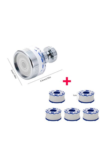 Choice5 1x FaucetA 5xFilter Kitchen Faucet Water Filter 360° Sink Filter Pres...