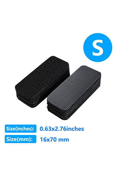 Choice35 10 أزواج من شريط لاصق ذاتي مستطيل الشكل S 10/100، قوي للغاية، لتثبيت...