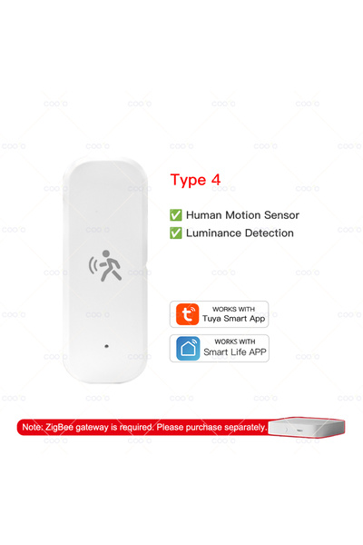 Choice1 Type 4 for Tuya Zigbee 10G MmWave Radar Motion Sensor Human Detector ...