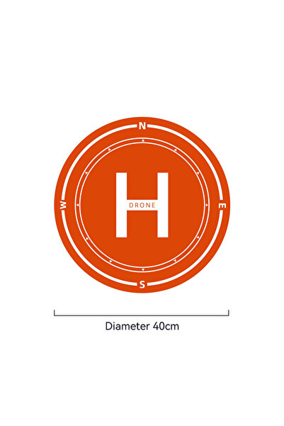 Choice1 منصة هبوط طائرات بدون طيار مقاومة للماء وقابلة للطي السريع، مقاس 40 س...