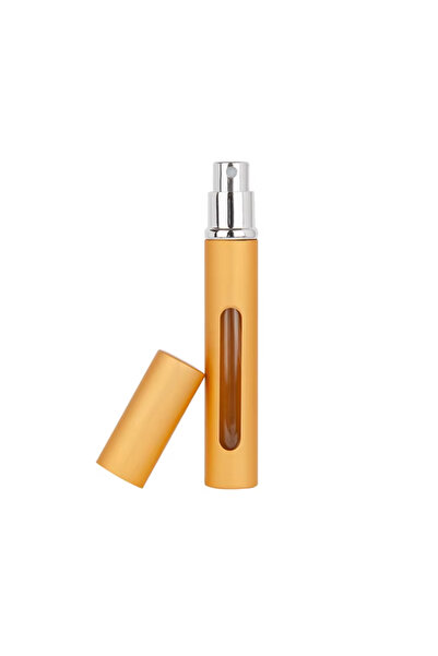 Choice4 زجاجة عطر ذهبية قابلة لإعادة التعبئة سعة 5 مل، حجم مناسب للسفر، بخاخ ...