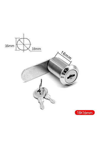 Choice3 قفل أسطواني كامة 16 مم 16/20/25/30 مم، قفل باب خزانة، قفل صندوق بريد،...