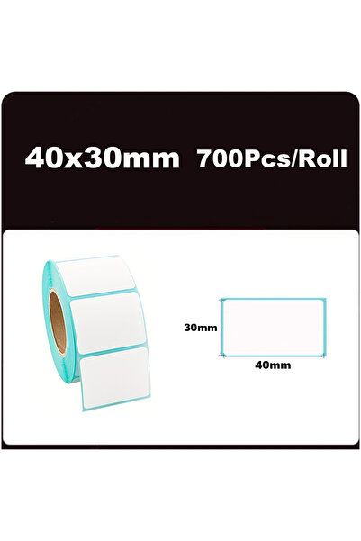 Choice 40×30 مم × 700 قطعة/لفة 700 قطعة/لفة 40*20/40*30/50*30 مم مستلزمات الط...