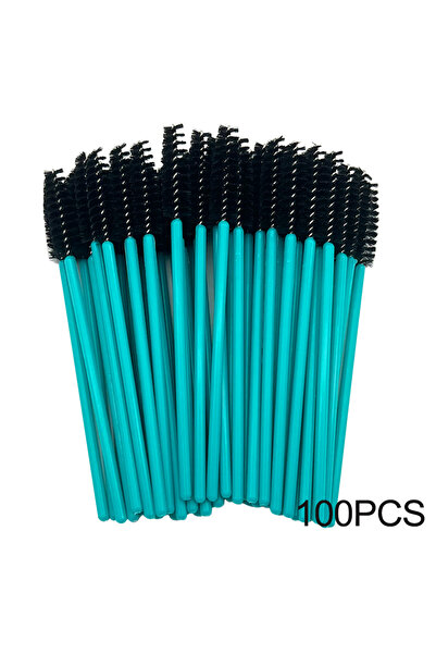 Choice6 Blue 100pcs Wholesale Lash Brushes Eyelashes Extension Brush 100/300p...
