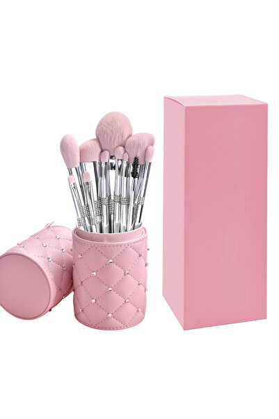 Choice Type 3 New 11 Pcs/set Diamond Makeup Brushes Set Powder Foundation Blu...