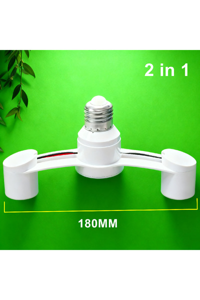 Choice6 موزع إضاءة LED من نوع E27 إلى E27، يدعم 2-7 في 1، حامل مصباح LED من ن...