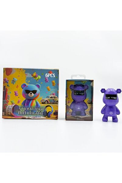 Choice3 lapis lazuli Purple 1-6pcs 510 thread battery， Multi functional prehe...