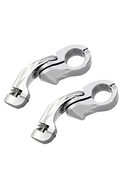 Choice1 دعامات كرومية 1.25 بوصة لأقدام الطرق السريعة، قابلة للتعديل، قصيرة، م...