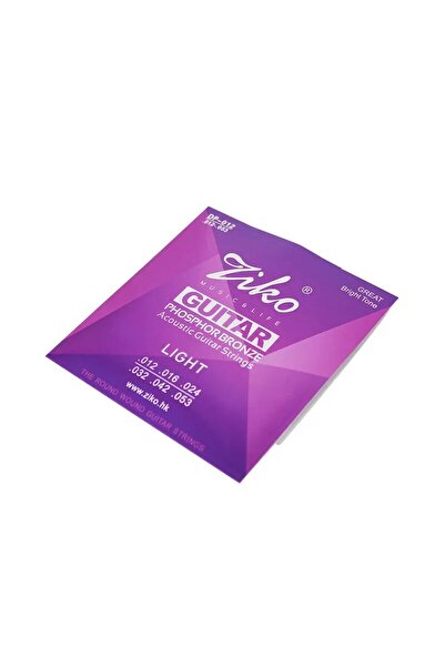 Choice1 DP012 ZIKO DP010 011 012 قطع غيار أوتار جيتار صوتي برونزي فوسفوري، مل...