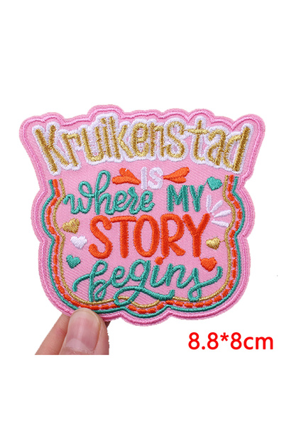 Choice29 رقع تطريز شعار كرنفال هولندا كرويكينستاد PE11397CT، رقع قابلة للكي ع...