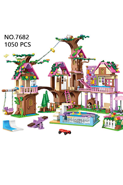 Choice3 7682 بدون صندوق 2024 مهرجان صيفي للفتيات، بيت شجرة الصداقة، فيلا، قلع...