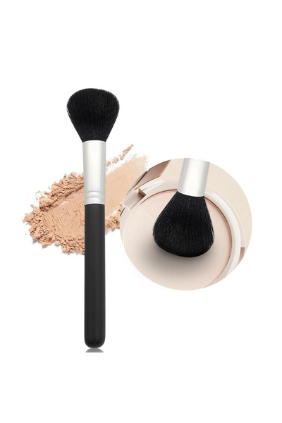 Choice4 فرشاة بودرة جي، فرشاة مكياج احترافية سوداء متعددة الوظائف، كريم أساس،...