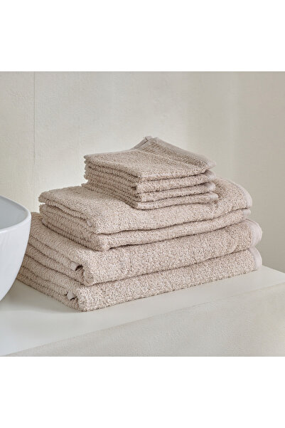 Generic Atlanta 8-Piece Textured Cotton Towel Set