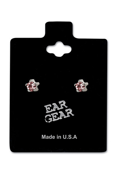 EAR GEAR Surgical Stainless Steel 316L 4mm Alexandrite Earrings USA