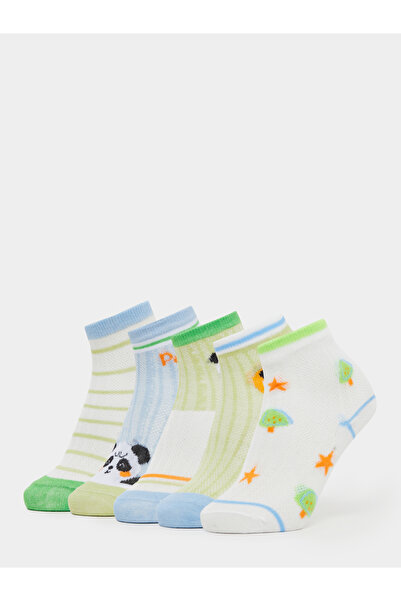 Styli Pack of 5 - Kids Cotton Ankle Socks
