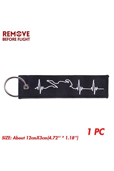 Choice8 Type 5 1 PC Remove Before Flight Keychain for Motorcycle Key Chain fo...