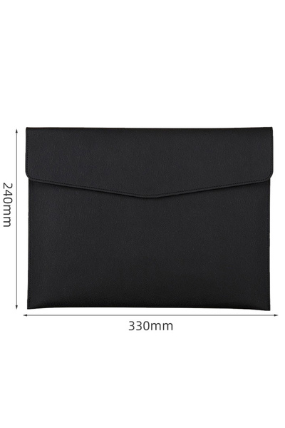 Choice Black Faux Leather Document Bag, Business Information Bag, A4 Folder, ...
