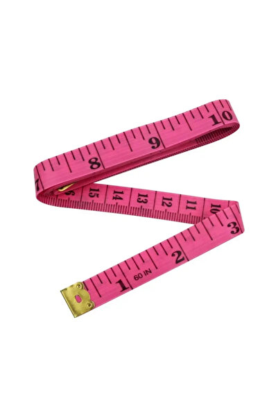 Choice5 مسطرة قياس الجسم 1.5 متر × 1.3 سم - وردية اللون، طولها 150 سم/60 بوصة...
