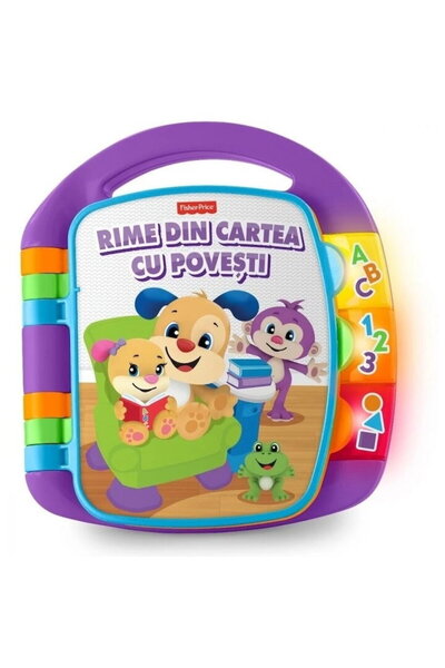 FISHER PRICE Jucărie interactivă Fisher Price, Laugh&Learn, Carte de povești