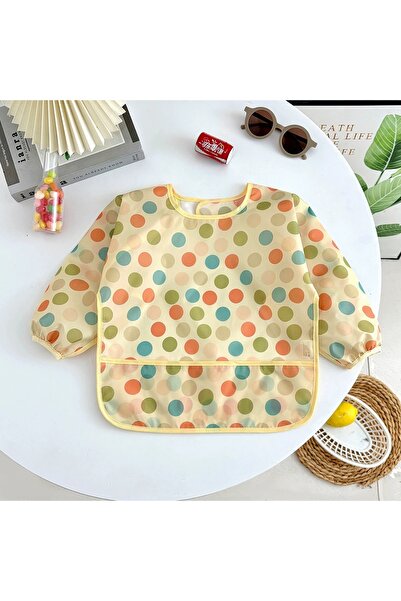 Choice9 0-3year style 4 Waterproof Full Sleeve Baby Bibs Children Apron Long ...