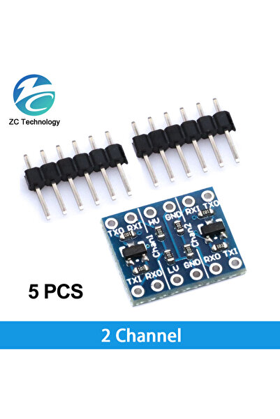 Choice3 لوحة محول مستوى منطقي IIC I2C ثنائية الاتجاه، 5 قطع، 1/5/10 قطع، ثنائ...