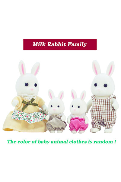 Choice5 H05-KK05 Forest Animal Family 1/12 Dollhouse Furniture Bedroom Kitche...