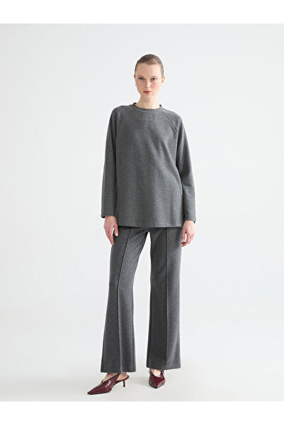 LC Waikiki Pantaloni pentru femei Vision New Season cu talie elastică și pici...