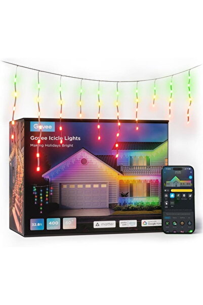 Govee Icicle Lights, 10M