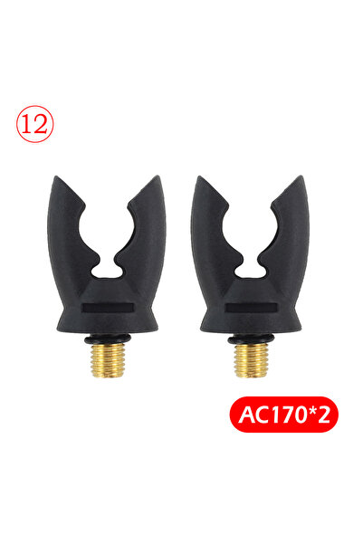 Choice10 حامل صنارة صيد سمك الشبوط هيريسي AC170 قطعتين، يتضمن عصا تثبيت وقضيب...