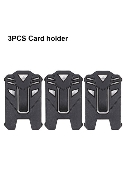 Choice5 حامل بطاقات مكون من 3 قطع، حامل شارة جديد، سلسلة مفاتيح مفاتيح مع حلق...