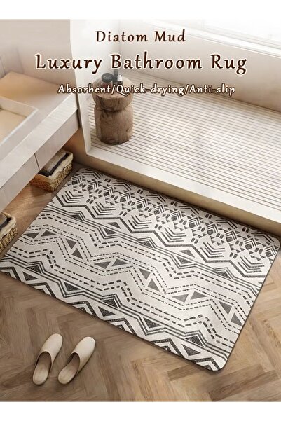 Generic Bathroom Rug Mat Diatom Mud Bath Mat Doormat Anti-slip Floor Mat Easy...