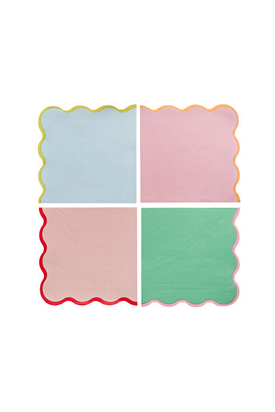 Hootyballoo Bright Banquet Paper Napkins 16Ct