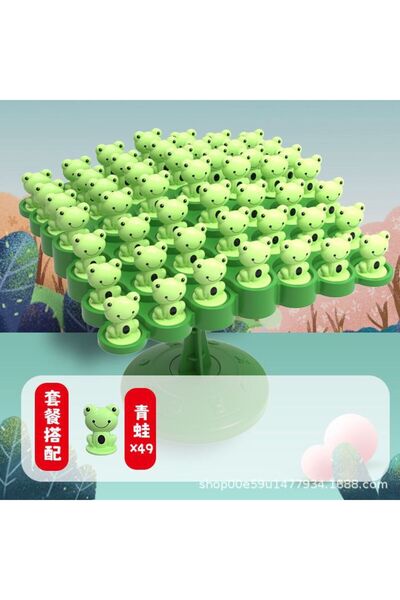 choice2 frog Plastic Monkey Stacking Game & Frog Balance Tree - Kids' Educati...