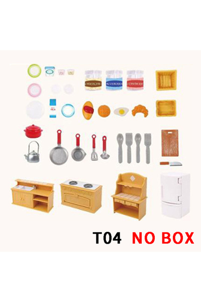 choice2 T04 Dollhouse Miniature Accessories 1/12 Forest Family Home Furniture...