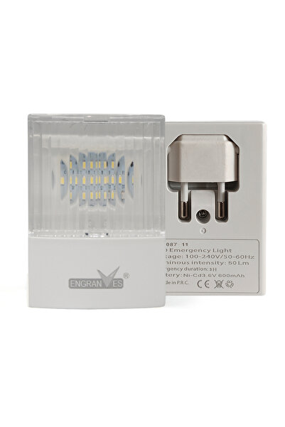 Choice14 1PCS 087 ROUND PLUG Mini Emergency Light LED Embedded Evacuation Lig...