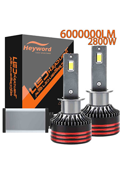 Choice3 مصباح أمامي LED بقوة 6000000 لومن، H3، من هيوورد، 2800 واط، 6000000 ل...