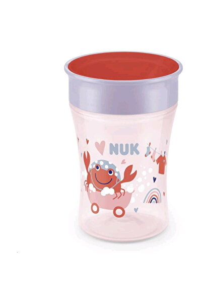 Nuk Magic 360° baby cup with lid red