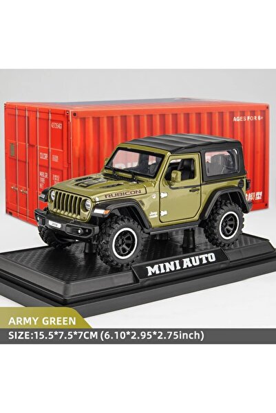 Choice1 GREEN Off-Road 7 Door for Wrangler Diecast Toy Car Model, 1/32 Scale ...
