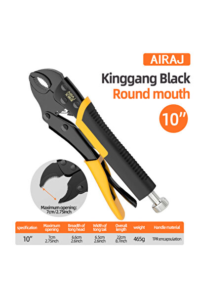 Choice5 10Round Mouth2510 AIRAJ Lking Pliers 7/10 Inch Multifunctional pliers...