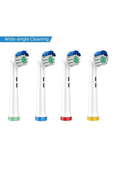 Choice11 EB22-X 4 قطع رؤوس فرشاة أسنان كهربائية بشعيرات دوبونت لتبييض الأسنان...