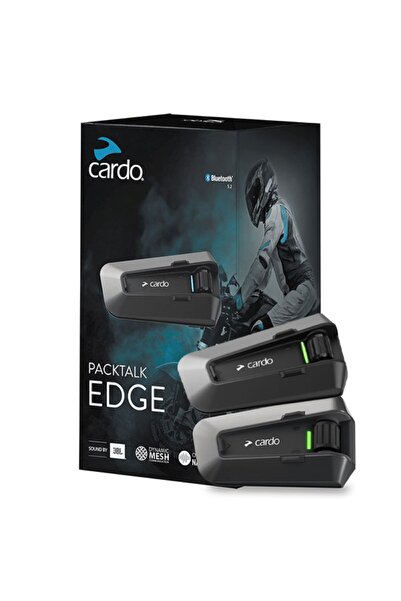 CARDO PACKTALK EDGE DUO JBL BLUETOOTH VE INTERCOM (İKİLİ PAKET)