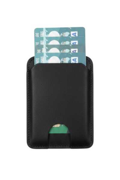 LİBE Thermo Leather Phone Back Card Holder with Magsafe Feature